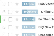 The new progress bar button