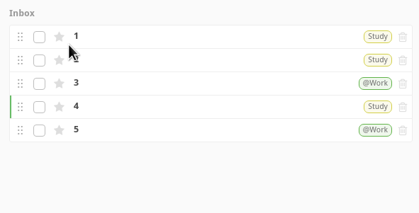 Deleting items in bulk